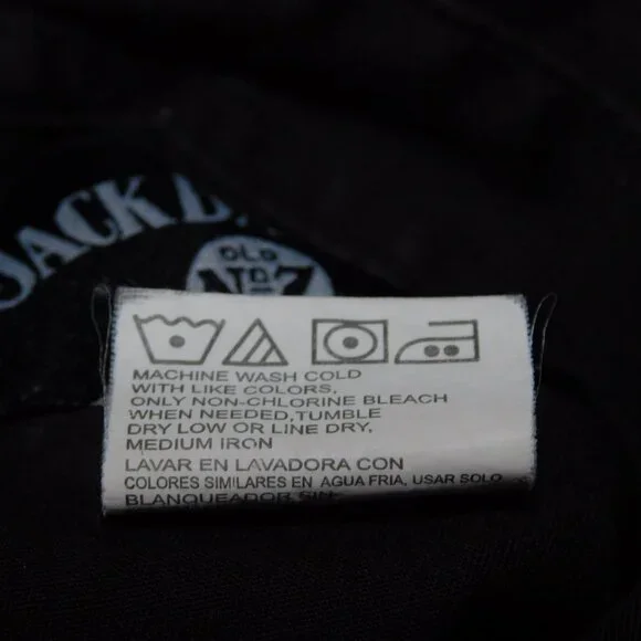 Wrangler Jack Daniel's Men's M Black Embroidered Western Rodeo Long Sleeve shirt - Picture 5 of 7